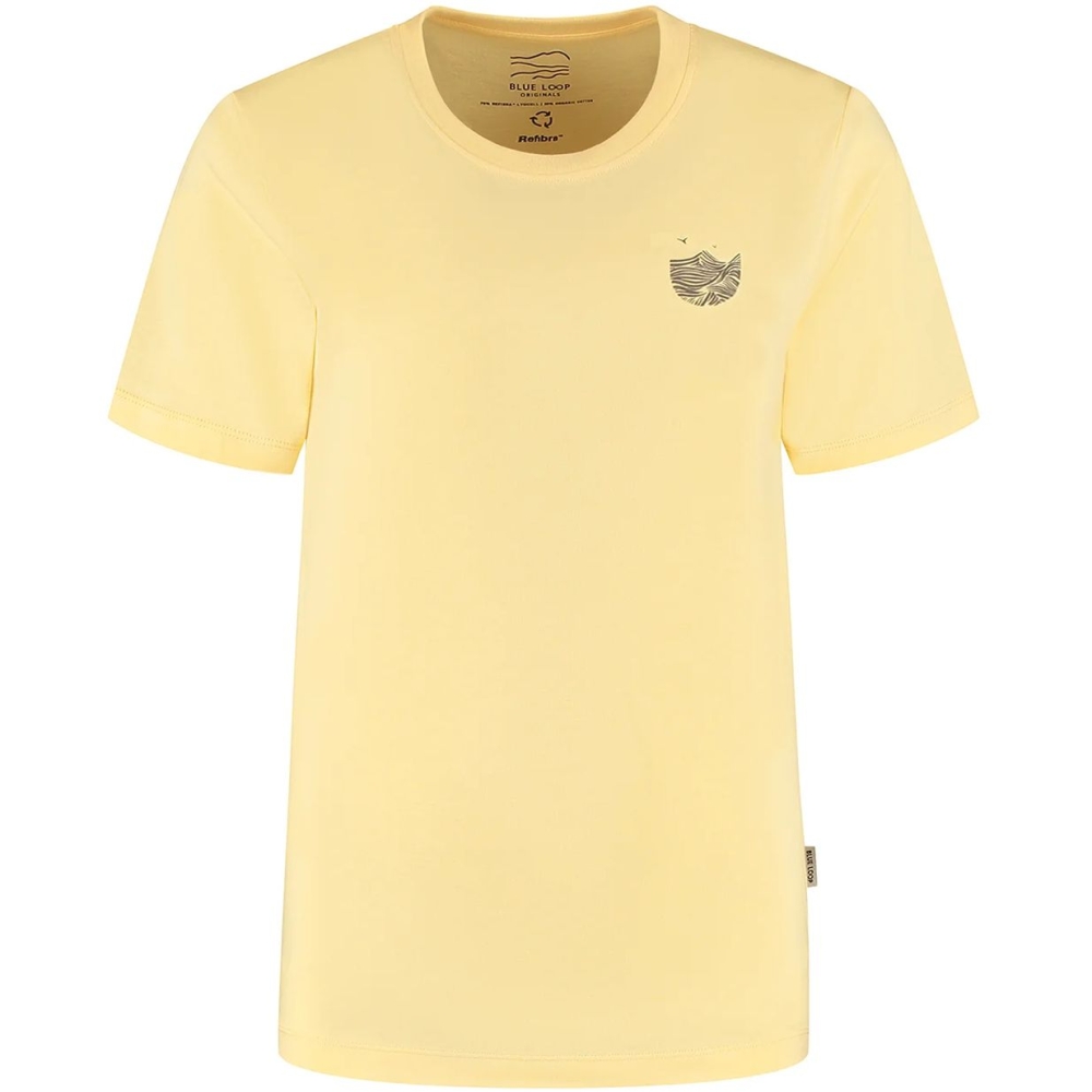 Blue Loop Originals Refibra Seascape Tshirt Women's Impala W-RLT014-25-B325 shirts en tops online bestellen bij Kathmandu Outdoor & Travel