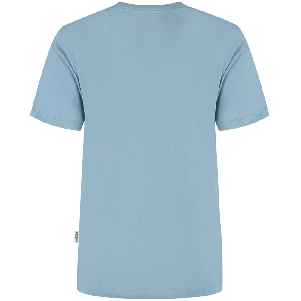 Blue Loop Originals Refibra Palmsurf Tshirt Women's Blue Shadow W-RPS014-25-B289 shirts en tops online bestellen bij Kathmandu Outdoor & Travel