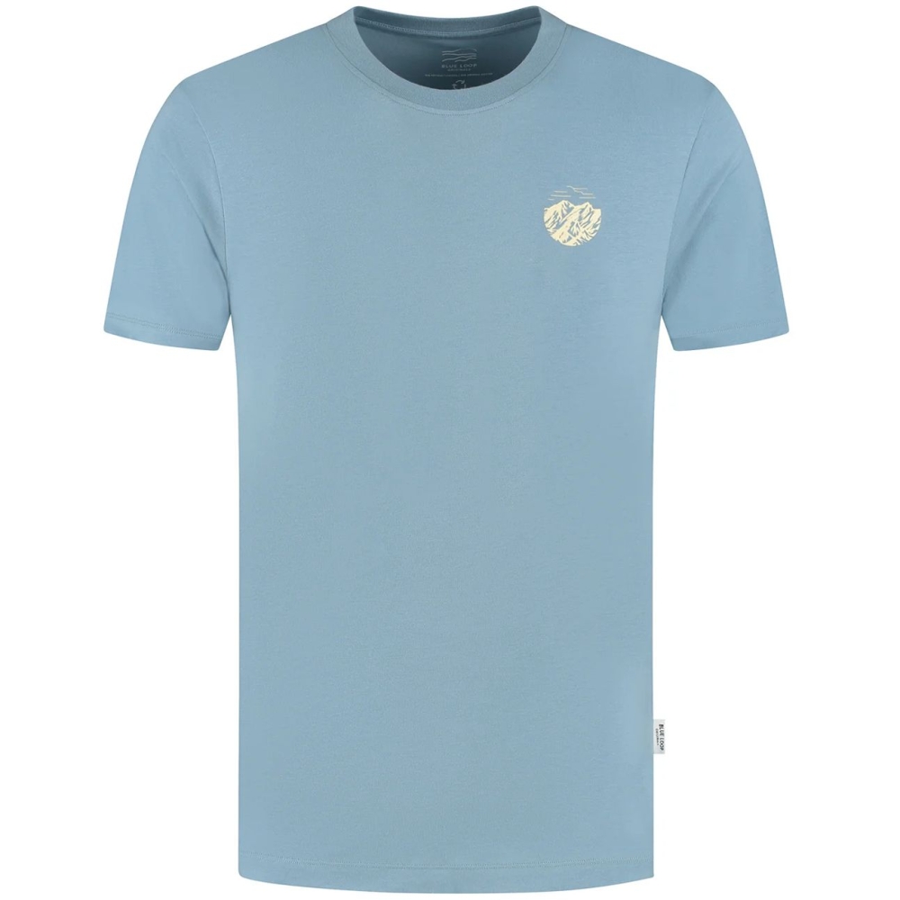 Blue Loop Originals Refibra Alp Tshirt  Blue Shadow M-RTS014-25-B289 shirts en tops online bestellen bij Kathmandu Outdoor & Travel