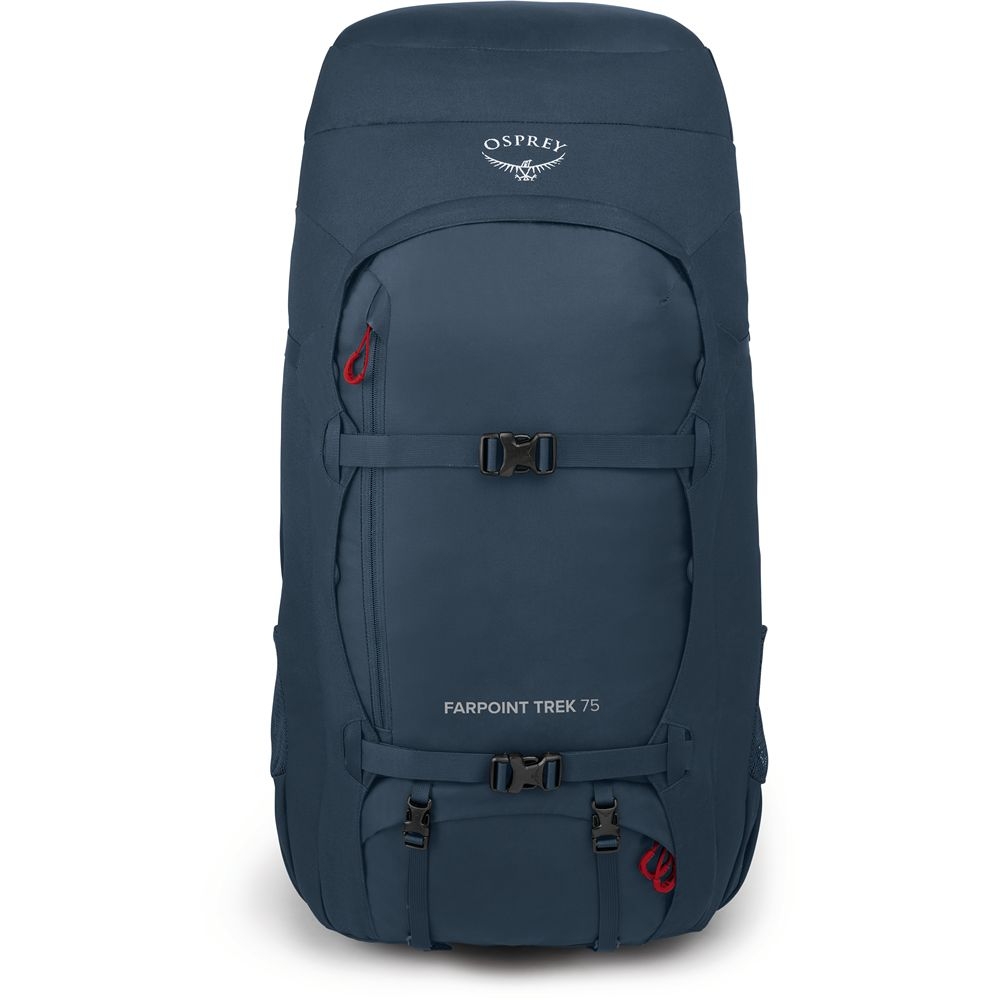 Osprey Farpoint Trek 75 Muted Space Blue 10003694 reistassen online bestellen bij Kathmandu Outdoor & Travel