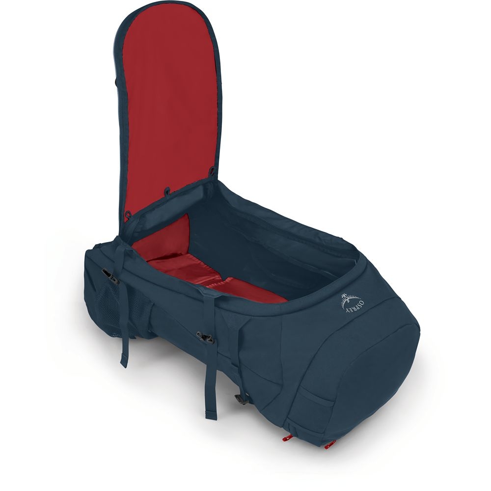 Osprey Farpoint Trek 75 Muted Space Blue 10003694 reistassen online bestellen bij Kathmandu Outdoor & Travel