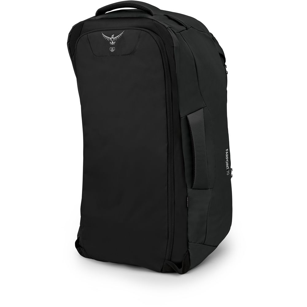 Osprey Farpoint 70 Black 10003322 reistassen online bestellen bij Kathmandu Outdoor & Travel