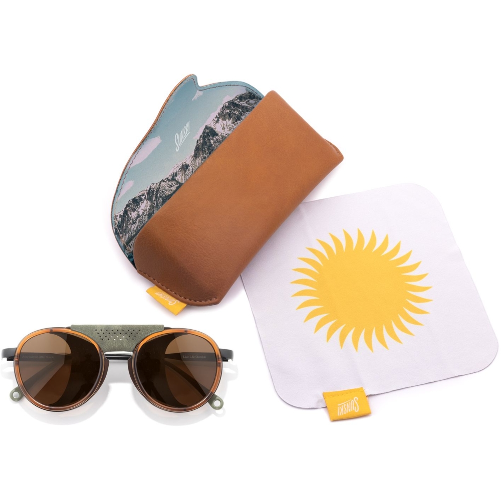 Sunski Strada Rust Amber SUN-ST-RAM zonnebrillen online bestellen bij Kathmandu Outdoor & Travel