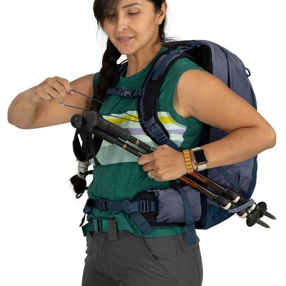 Osprey Tempest 22 Anchor Blue/Atlas 3296-1092 dagrugzakken online bestellen bij Kathmandu Outdoor & Travel