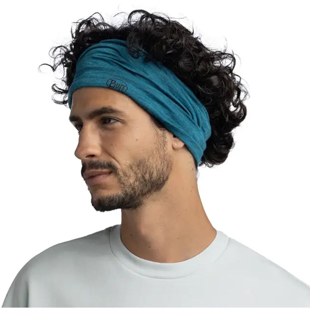 Buff BUFF® Merino Lightweight Solid Teal 11301070610 kleding accessoires online bestellen bij Kathmandu Outdoor & Travel