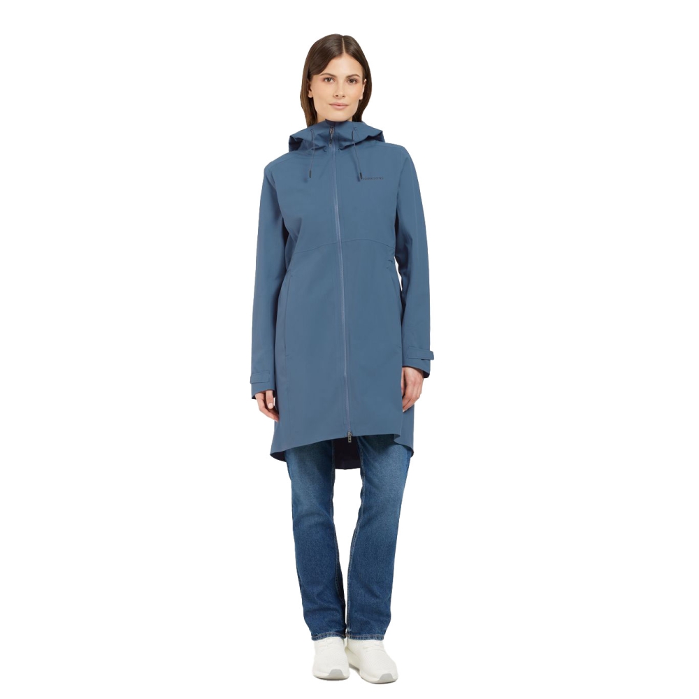 Didriksons Bea Parka 6 Women's True blue 505240-523 jassen online bestellen bij Kathmandu Outdoor & Travel