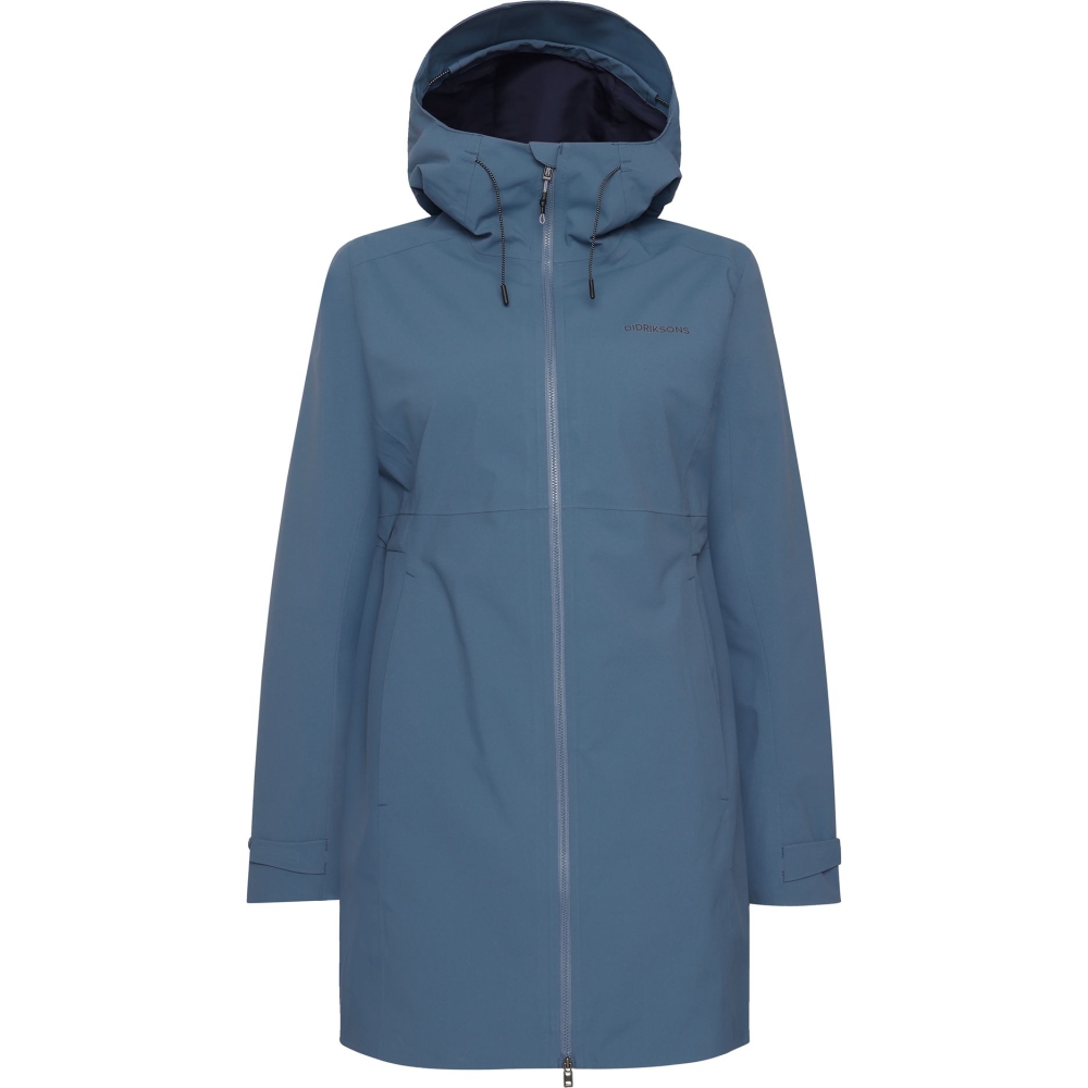 Didriksons Bea Parka 6 Women's True blue 505240-523 jassen online bestellen bij Kathmandu Outdoor & Travel