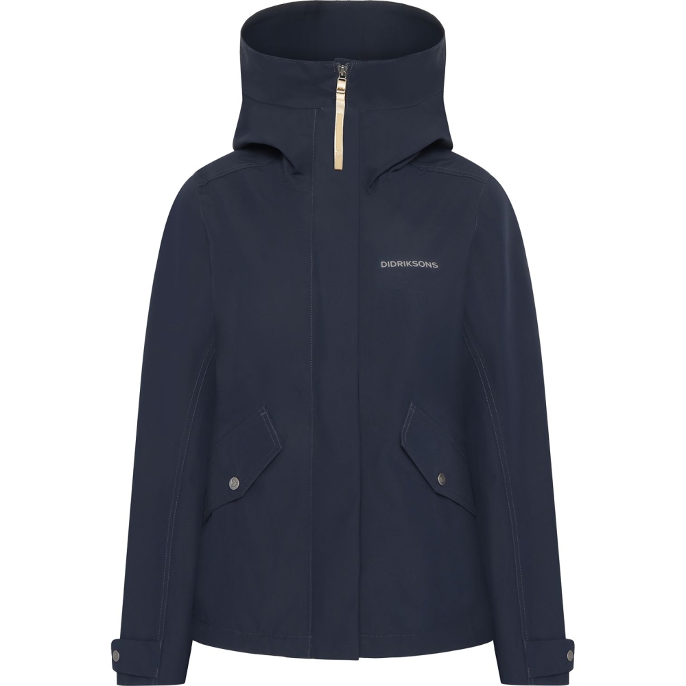 Didriksons Silja Jacket Women's Dark Night Blue 505645-999 jassen online bestellen bij Kathmandu Outdoor & Travel