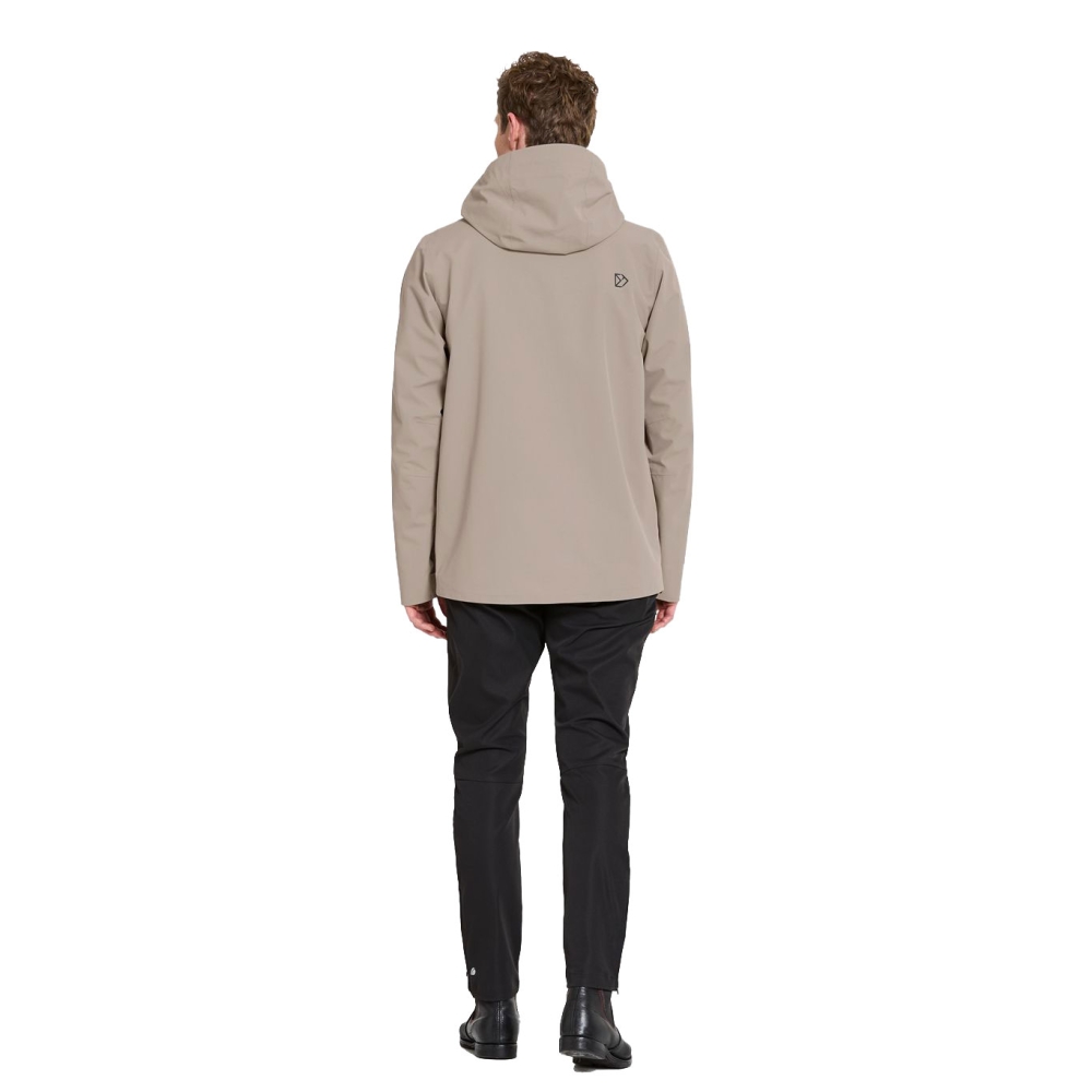 Didriksons Basil usx Jacket 4 Ash Brown 505176-F04 jassen online bestellen bij Kathmandu Outdoor & Travel