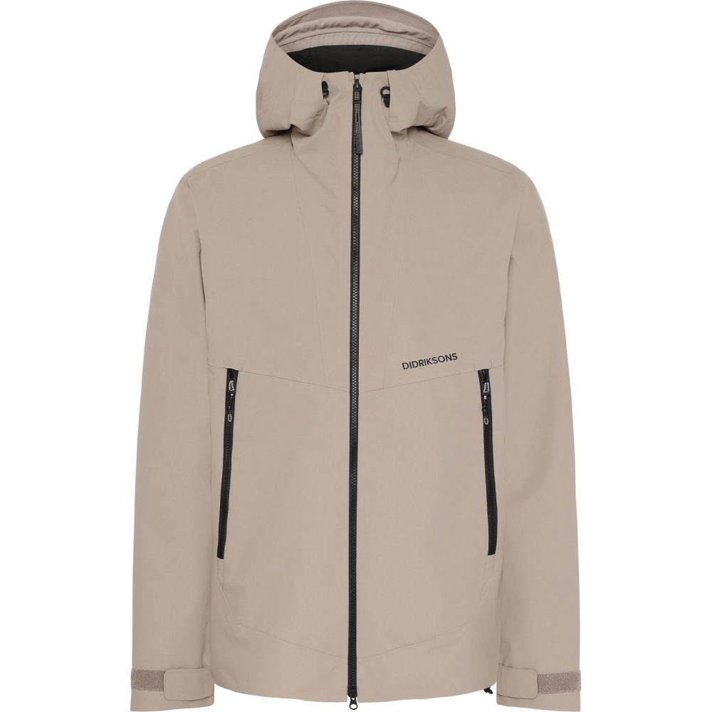 Didriksons Basil usx Jacket 4 Ash Brown 505176-F04 jassen online bestellen bij Kathmandu Outdoor & Travel