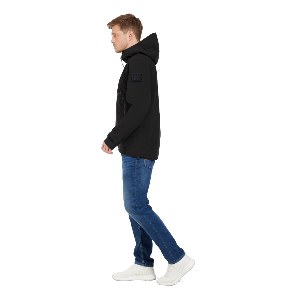 Didriksons Bob usx Jacket Black 505650-060 jassen online bestellen bij Kathmandu Outdoor & Travel