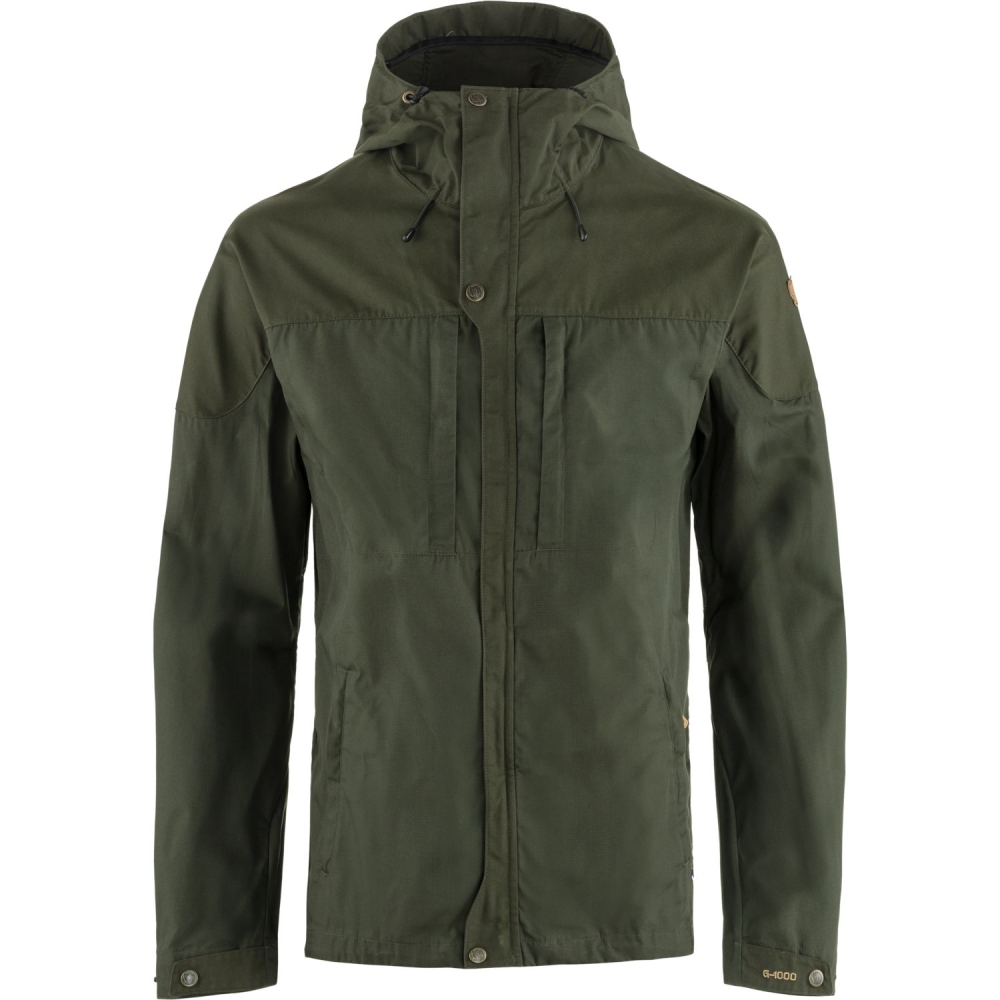 Fjällräven Skogsö Jacket Deep Forest F81698-662 jassen online bestellen bij Kathmandu Outdoor & Travel