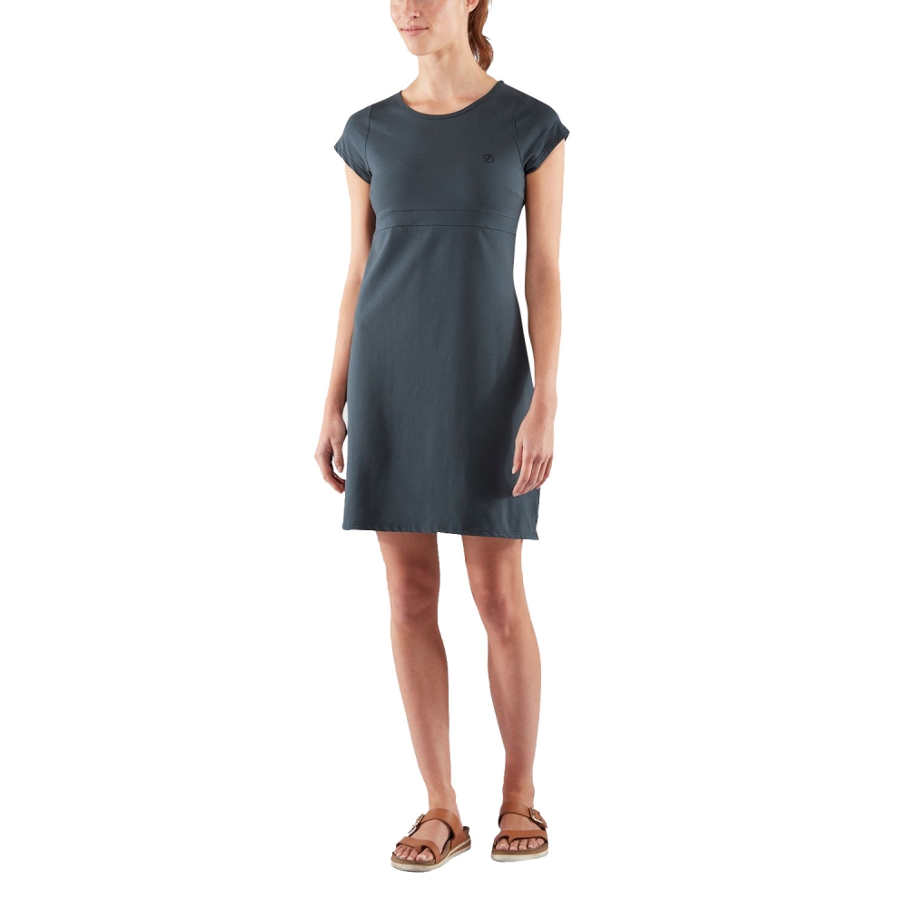 Fjällräven High Coast Dress Women's Navy F89917-560 jurken en rokken online bestellen bij Kathmandu Outdoor & Travel