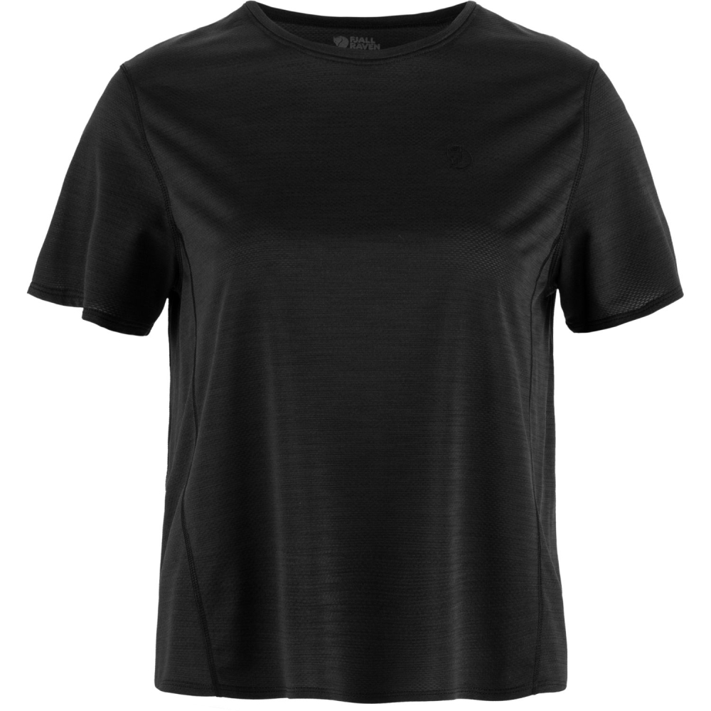 Fjällräven Abisko Lite SS Women's Black F14600203-550 shirts en tops online bestellen bij Kathmandu Outdoor & Travel