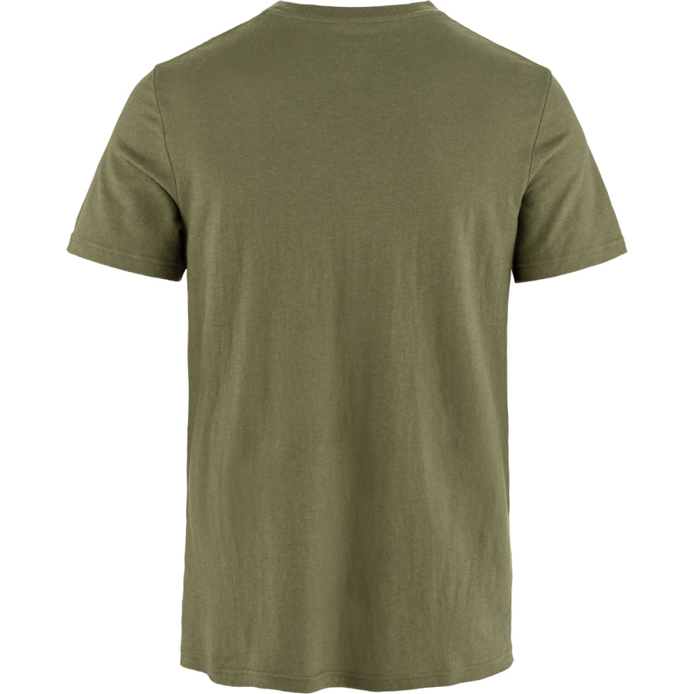 Fjällräven Hemp Blend Out Here T-shirt Green F12600265-620 shirts en tops online bestellen bij Kathmandu Outdoor & Travel