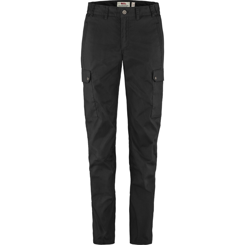 Fjällräven Stina Trousers Regular Women's Black F84775-550 broeken online bestellen bij Kathmandu Outdoor & Travel
