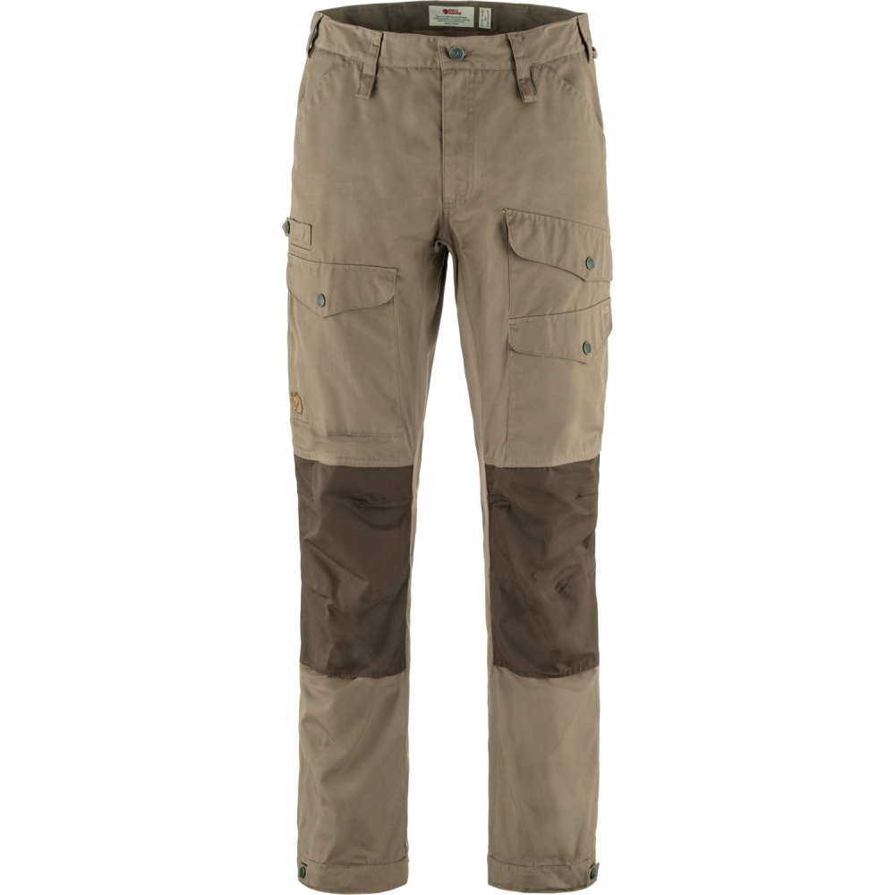 Fjällräven Vidda Pro Ventilated Trs Regular Suede Brown-Dark Olive F87178-244-633 broeken online bestellen bij Kathmandu Outdoor & Travel