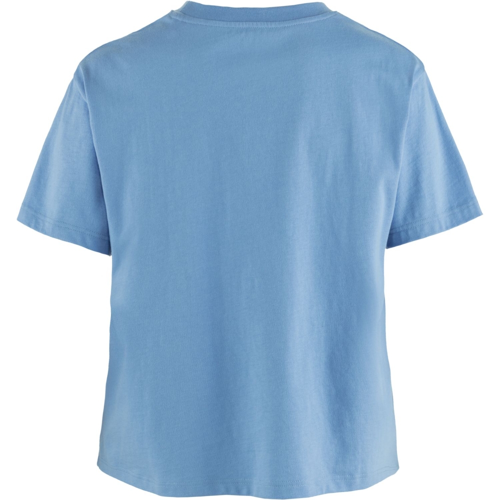 Fjällräven Fjällblomster Logo T-shirt Women's Ultramarine F14600213-537 shirts en tops online bestellen bij Kathmandu Outdoor & Travel