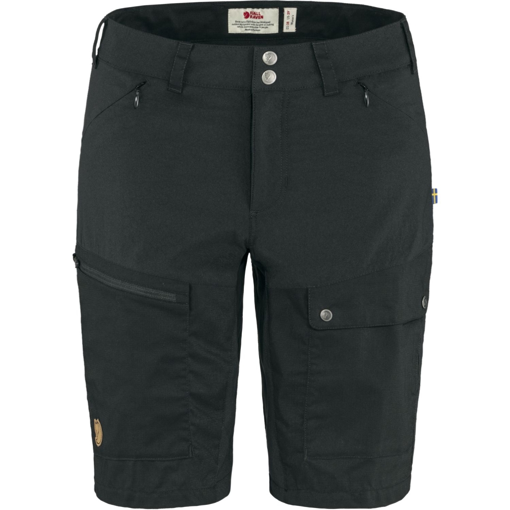 Fjällräven Abisko Midsummer Shorts Women's Black F89857-550 broeken online bestellen bij Kathmandu Outdoor & Travel