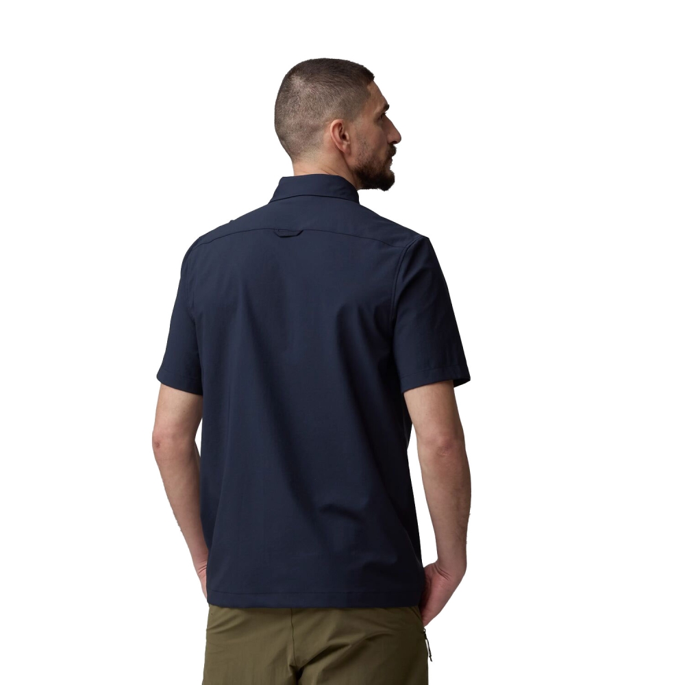 Fjällräven High Coast Pack Shirt SS Dark Navy F12600249-555 shirts en tops online bestellen bij Kathmandu Outdoor & Travel