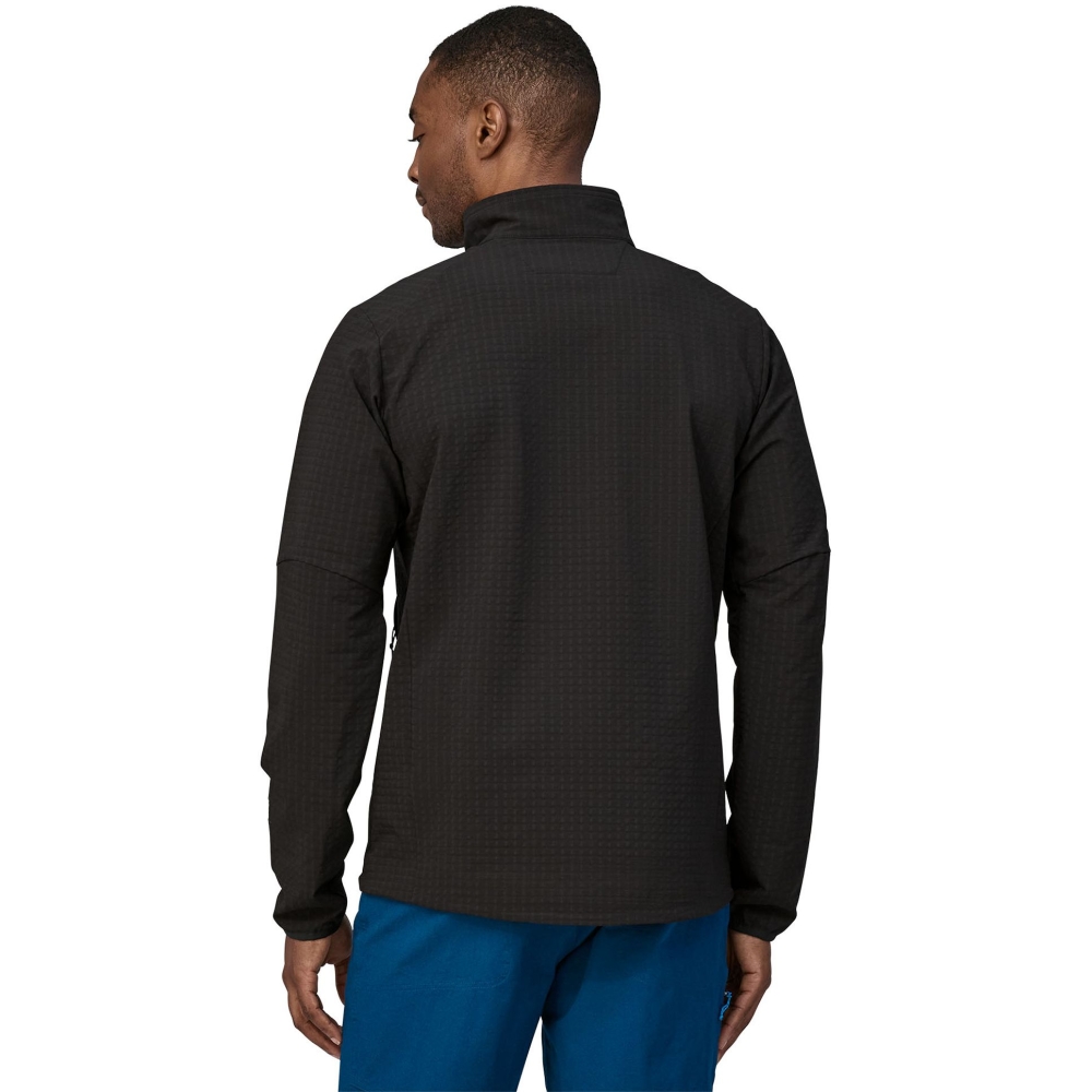 Patagonia R1 TechFace Jkt Black 83581-BLK jassen online bestellen bij Kathmandu Outdoor & Travel