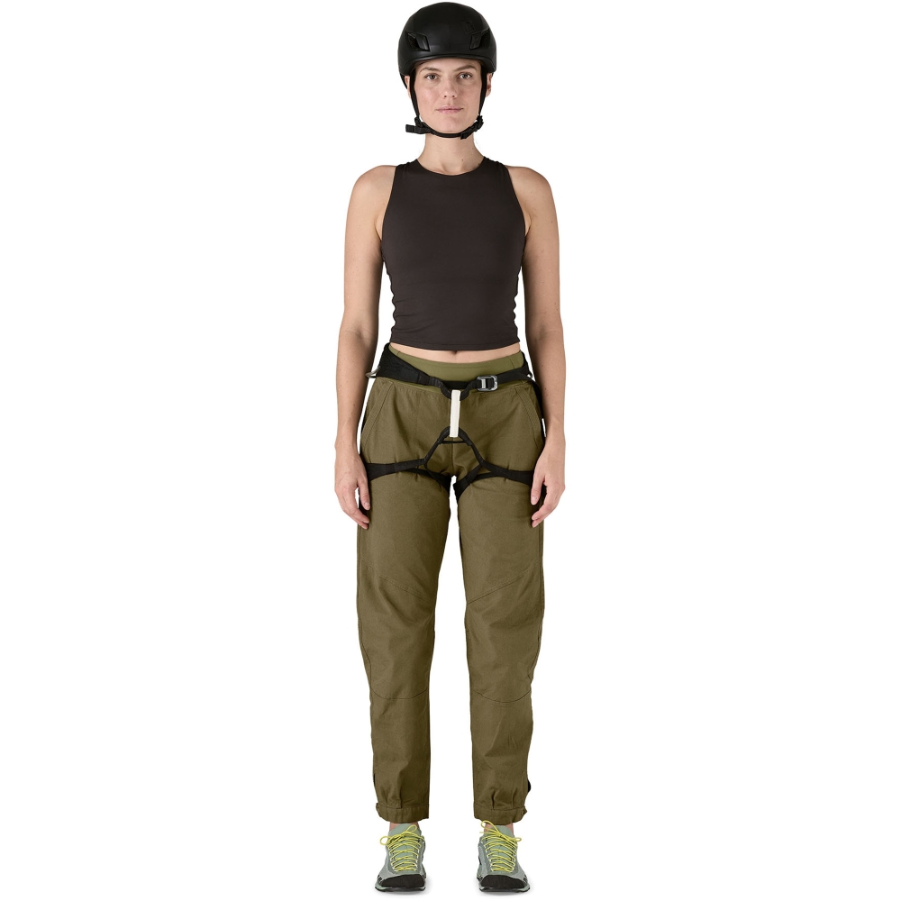 Patagonia Caliza Rock Pants - Reg Women's Tent Green 82910-TGRN broeken online bestellen bij Kathmandu Outdoor & Travel