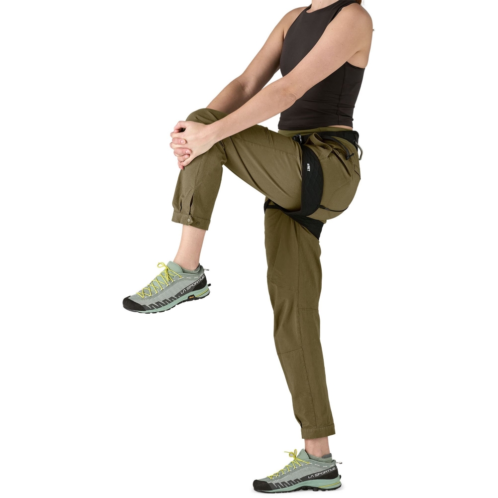 Patagonia Caliza Rock Pants - Reg Women's Tent Green 82910-TGRN broeken online bestellen bij Kathmandu Outdoor & Travel