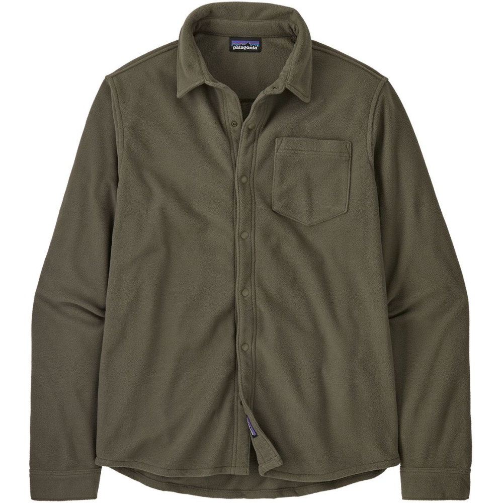 Patagonia Micro D Shirt Basin Green 23220-BSNG shirts en tops online bestellen bij Kathmandu Outdoor & Travel