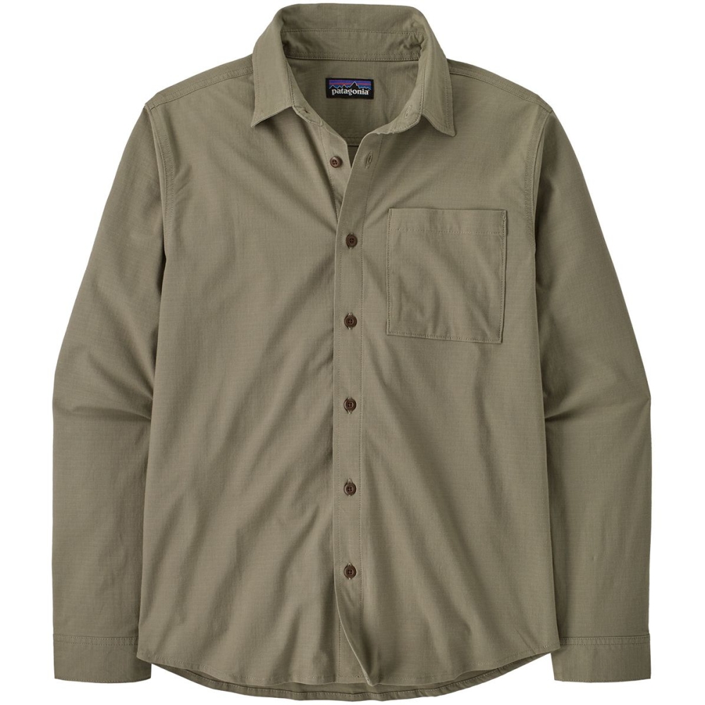 Patagonia Nomader Shirt River Rock Green 41815-RVGN shirts en tops online bestellen bij Kathmandu Outdoor & Travel