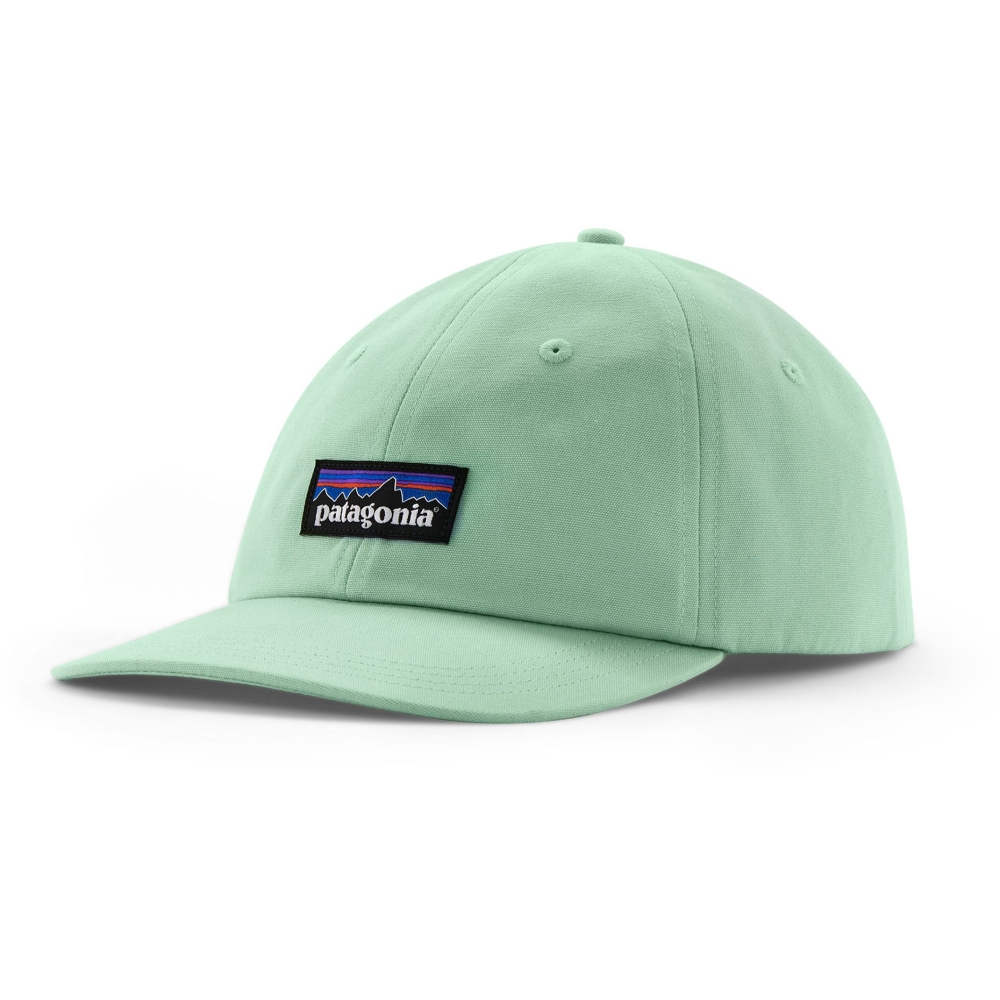 Patagonia P-6 Label Trad Cap Rinsed Green 38296-RNSG kleding accessoires online bestellen bij Kathmandu Outdoor & Travel