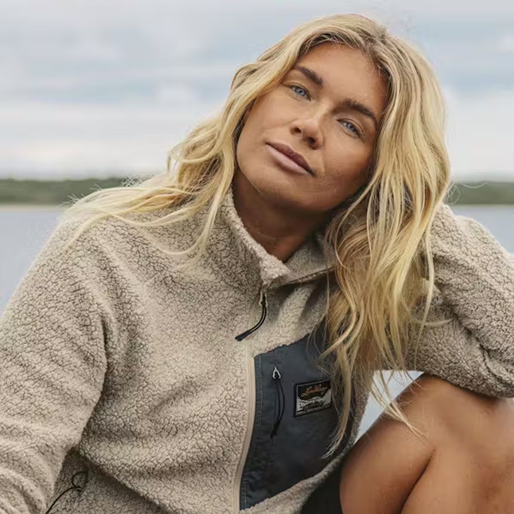 Lundhags Flok Wool Pile Women's Sand 1123100-02300 fleeces en truien online bestellen bij Kathmandu Outdoor & Travel
