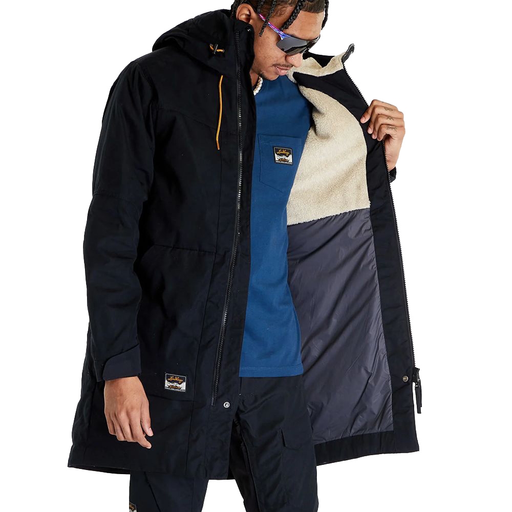Lundhags Knak Pile Parka Black 1117111-900 jassen online bestellen bij Kathmandu Outdoor & Travel