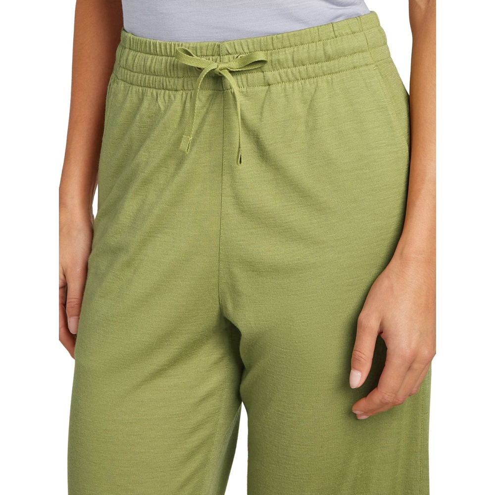 Icebreaker Granary Culottes Women's Olive IB0A56OP-0AA1 broeken online bestellen bij Kathmandu Outdoor & Travel
