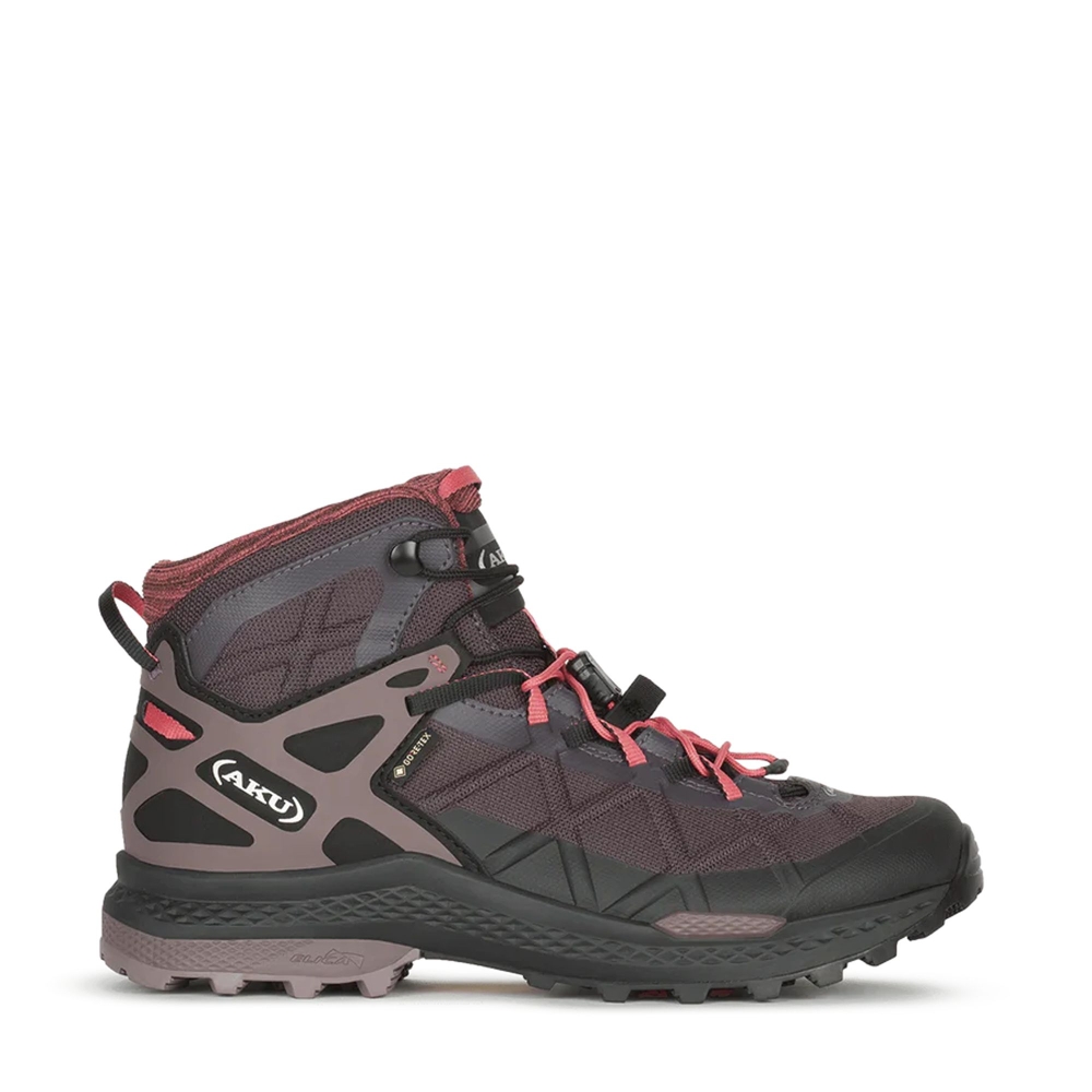 AKU Rocket Mid DFS Gtx Women's Deep violet coral 711-566 wandelschoenen dames online bestellen bij Kathmandu Outdoor & Travel