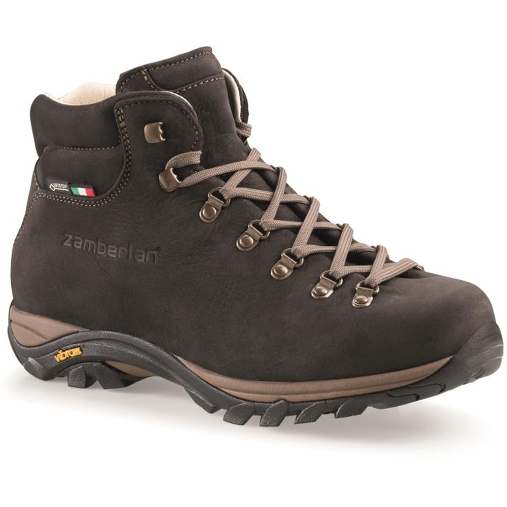 Zamberlan 320 New Trail Lite EVO GTX D. Brown 0320PMOG-DK wandelschoenen heren online bestellen bij Kathmandu Outdoor & Travel