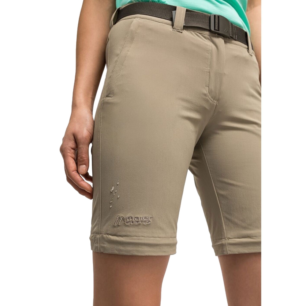 Maier Sports Nata 2 Zip-Off Pant Short Women's coriander 3000134-M10778-Short broeken online bestellen bij Kathmandu Outdoor & Travel