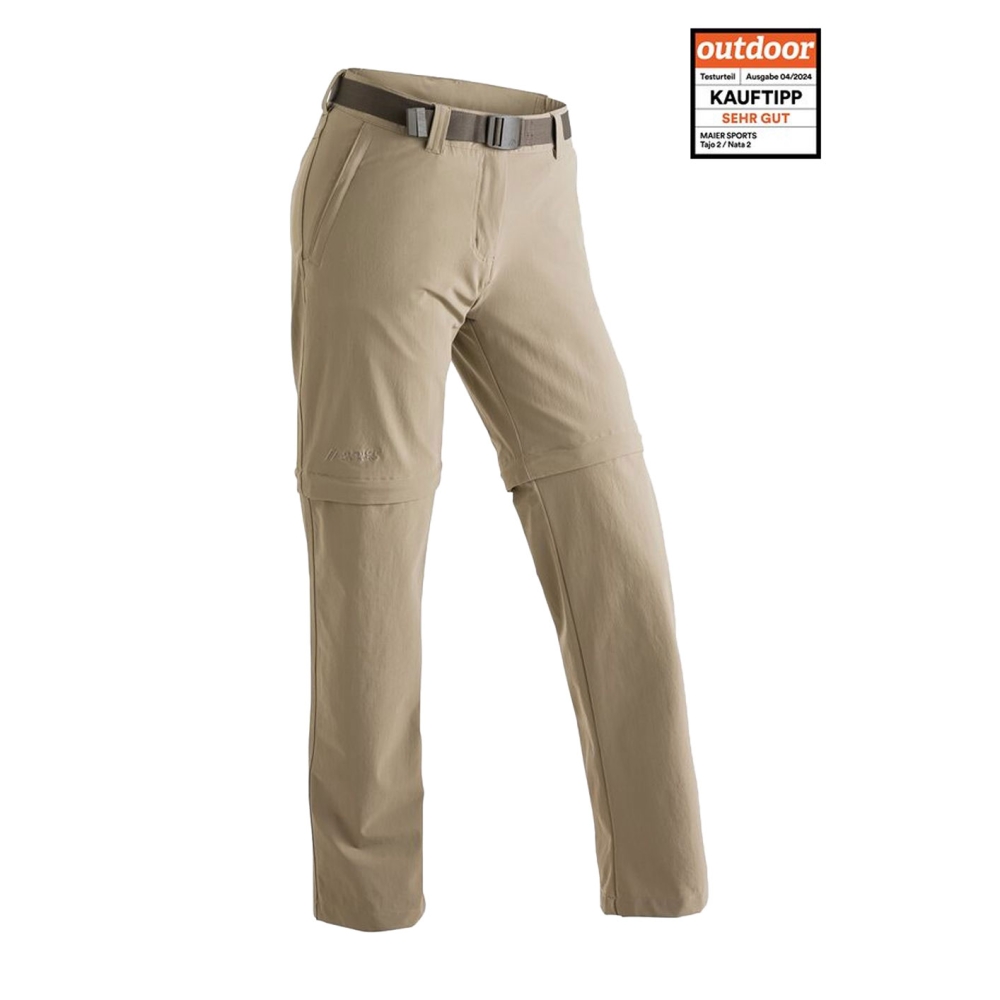 Maier Sports Nata 2 Zip-Off Pant Short Women's coriander 3000134-M10778-Short broeken online bestellen bij Kathmandu Outdoor & Travel