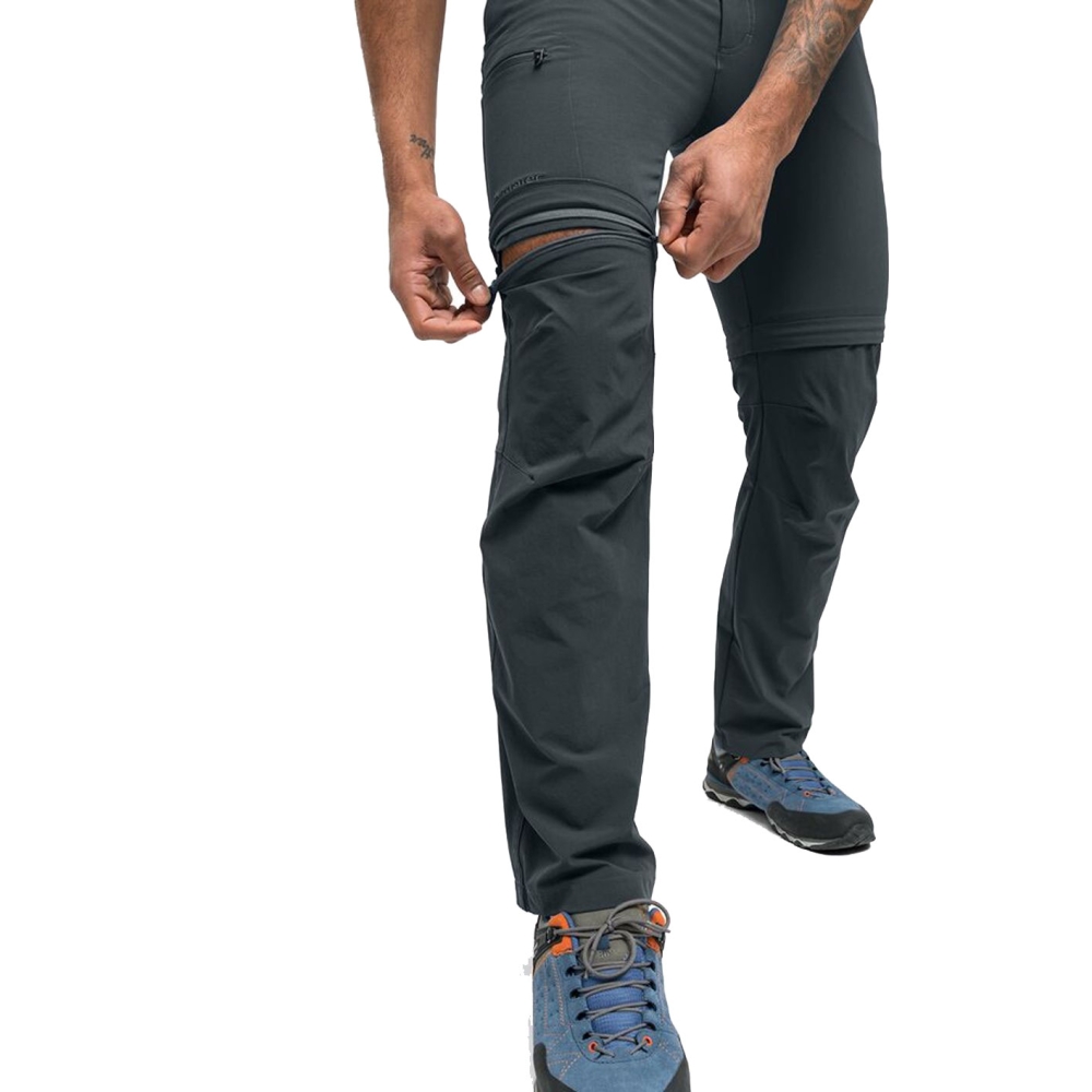 Maier Sports Tajo 2 Zip- Off Short graphite 3000006-10949-Short broeken online bestellen bij Kathmandu Outdoor & Travel