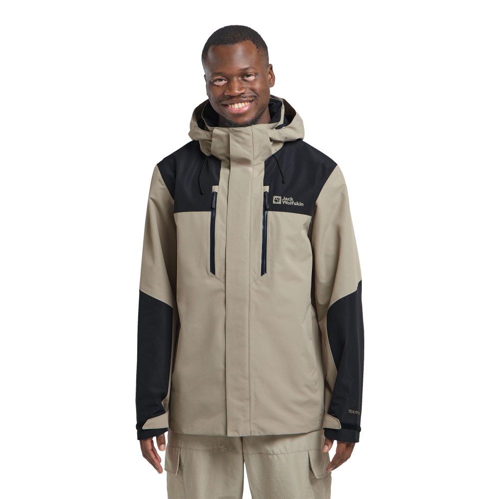 Jack Wolfskin Jasper 2L Jacket stone 1108373-4030 jassen online bestellen bij Kathmandu Outdoor & Travel