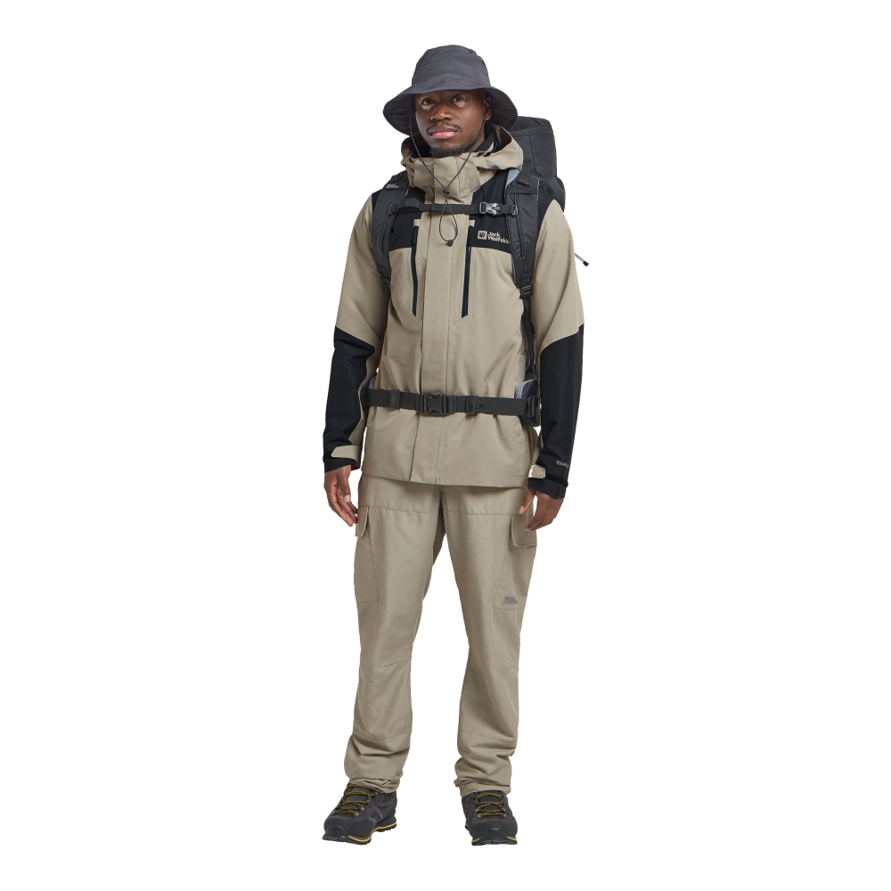 Jack Wolfskin Jasper 2L Jacket stone 1108373-4030 jassen online bestellen bij Kathmandu Outdoor & Travel