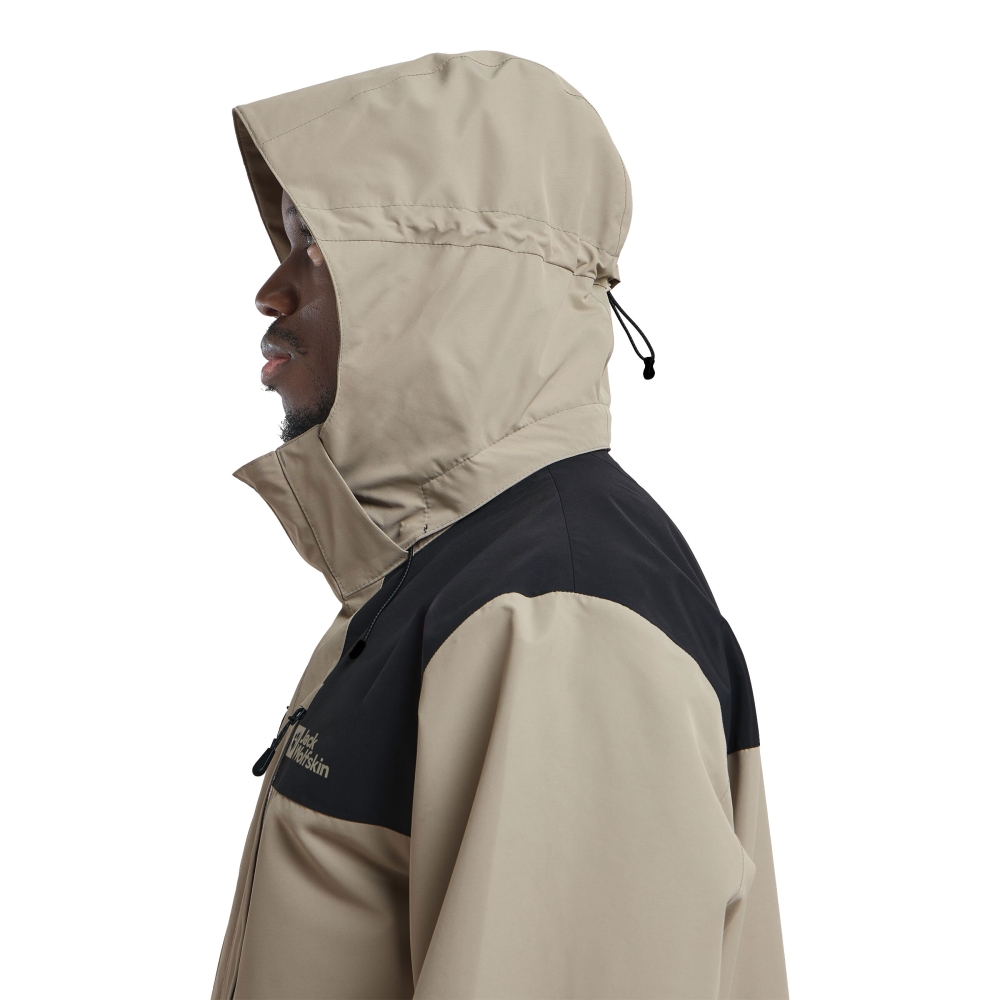 Jack Wolfskin Jasper 2L Jacket stone 1108373-4030 jassen online bestellen bij Kathmandu Outdoor & Travel