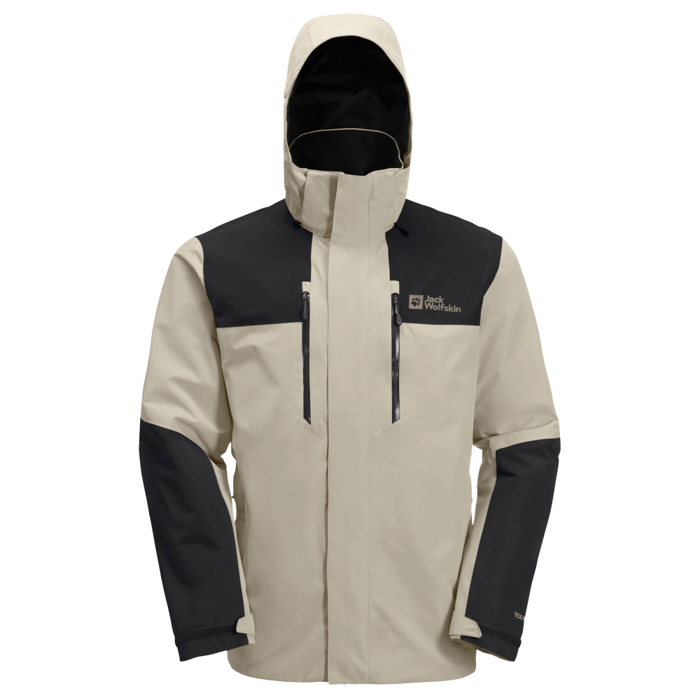 Jack Wolfskin Jasper 2L Jacket stone 1108373-4030 jassen online bestellen bij Kathmandu Outdoor & Travel