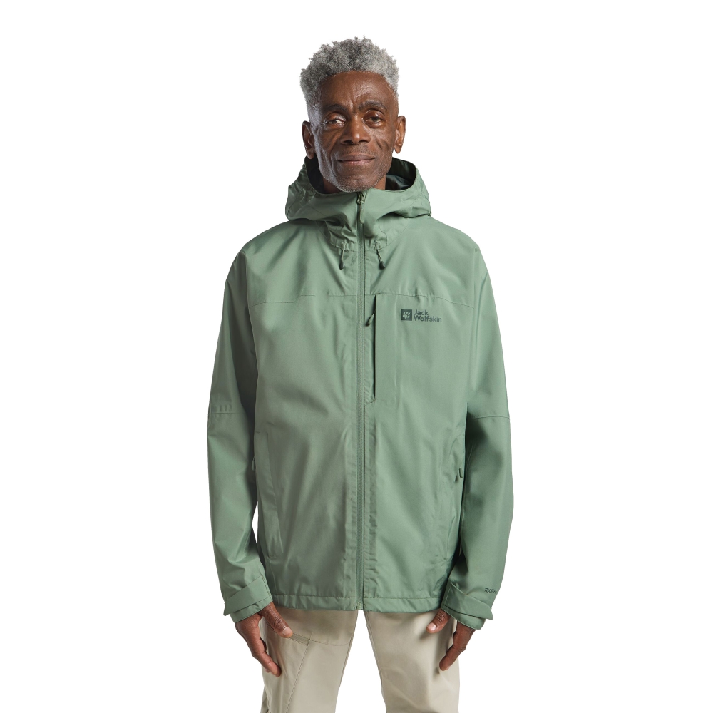 Jack Wolfskin Tempest 2L Jacket eucalyptus A63900-4029 jassen online bestellen bij Kathmandu Outdoor & Travel