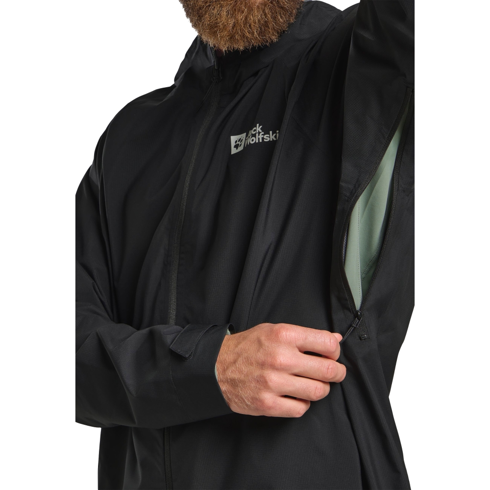Jack Wolfskin Prelight 2.5L Jacket black A63769-6000 jassen online bestellen bij Kathmandu Outdoor & Travel