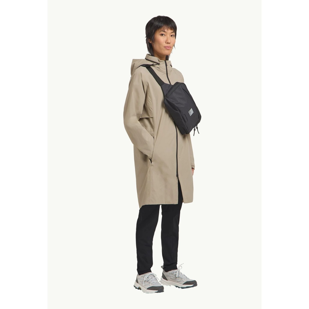 Jack Wolfskin Wellsee Coat Women's stone A63896-4030 jassen online bestellen bij Kathmandu Outdoor & Travel