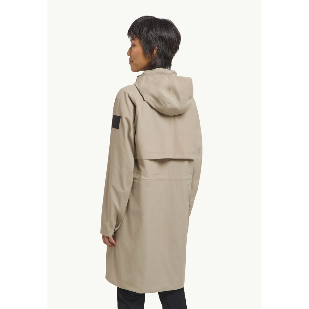 Jack Wolfskin Wellsee Coat Women's stone A63896-4030 jassen online bestellen bij Kathmandu Outdoor & Travel