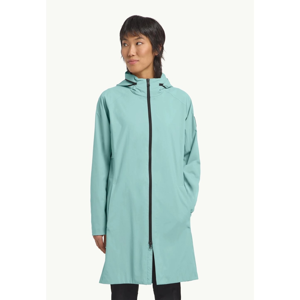 Jack Wolfskin Wellsee Coat Women's soft jade A63896-E0180 jassen online bestellen bij Kathmandu Outdoor & Travel