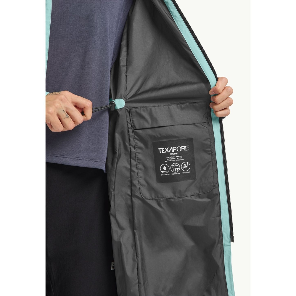 Jack Wolfskin Wellsee Coat Women's soft jade A63896-E0180 jassen online bestellen bij Kathmandu Outdoor & Travel