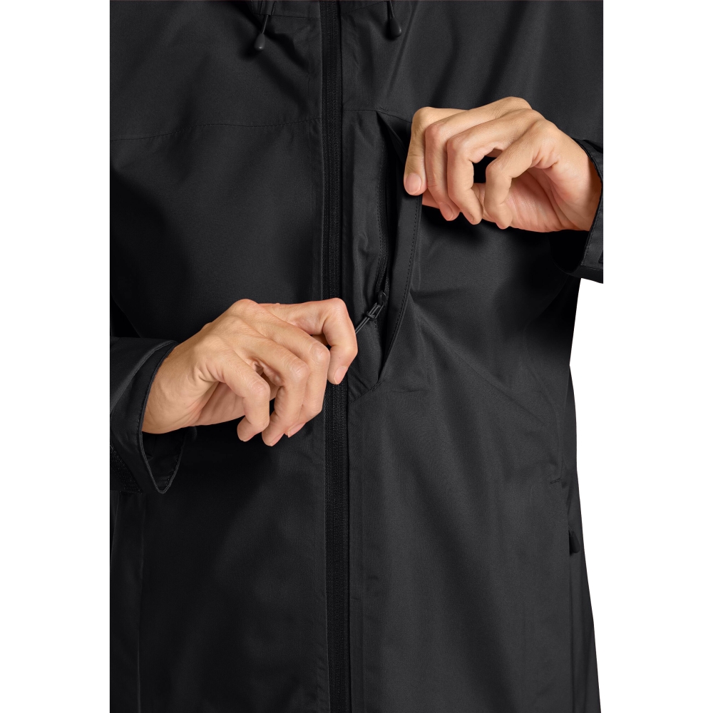 Jack Wolfskin Tempest 2L Jacket Women's black A63901-6000 jassen online bestellen bij Kathmandu Outdoor & Travel