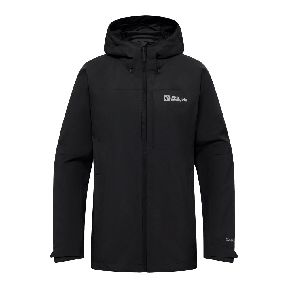 Jack Wolfskin Tempest 2L Jacket Women's black A63901-6000 jassen online bestellen bij Kathmandu Outdoor & Travel